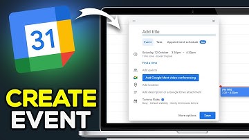 How To Create Event On Google Calendar - Easy Guide
