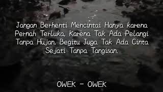 SNAP WA TENTANG HUJAN | CADMIUM - BE WITH YOU