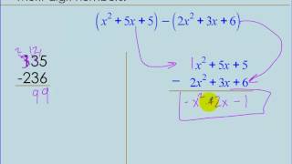 Alg2 - Week 16 - 5-4 Add Subtract & Multiply Polynomials OPTIONAL