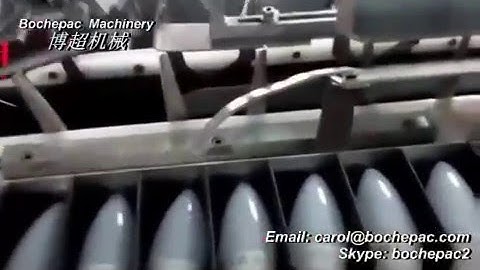 New design full automatic light bulb cartoning machine, 2 pack carton.mp4