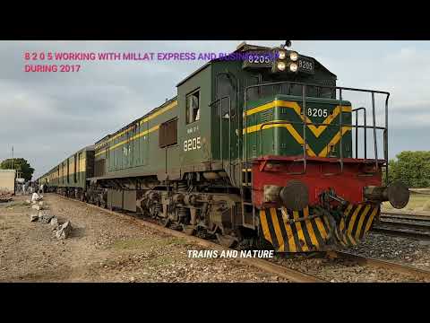 8 2 0 5 WORKING FOR PAKISTAN RAILWAYS FROM 2017 TO 2019 AFTER REFURBISH