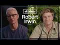 Robert Irwin talks to Anderson Cooper about his father's death and how he can still 'feel' him today