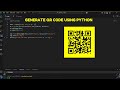 How to generate QR Code using Python