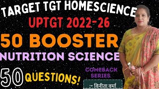 UP TGT HOME SCIENCE, SPECIAL CLASS R.D.A.2020-2024 DATA (ICMR,EAR,NIN)