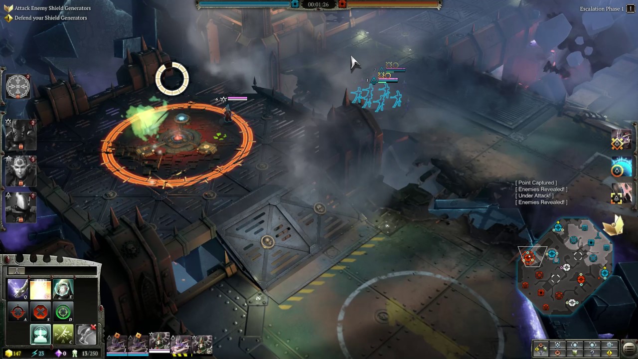 Dow3 - game 78 - Eldar vs Eldar - aggresive style in the mirror