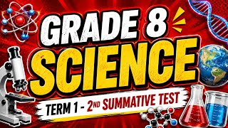 GRADE 8 - SCIENCE | Term 1 - Second Summative Test #summativetest #grade8 #term1 #science 