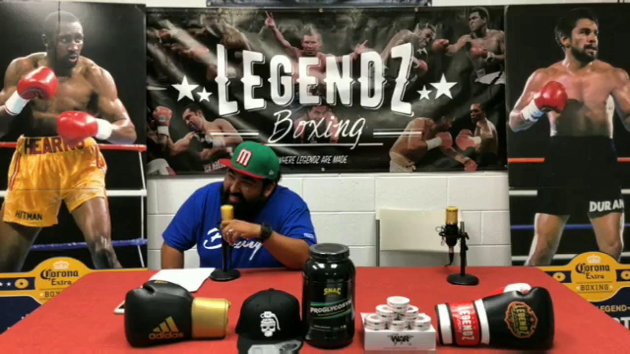 GILBERTO ZURDO RAMIREZ WITH THE BOXING RUNDOWN EL ZURDO RAMIREZ CON THE
