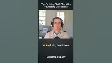 Tips for Using ChatGPT to Write Your Listing Descriptions #RealEstate #ChatGPT #AI #MLS #Listings
