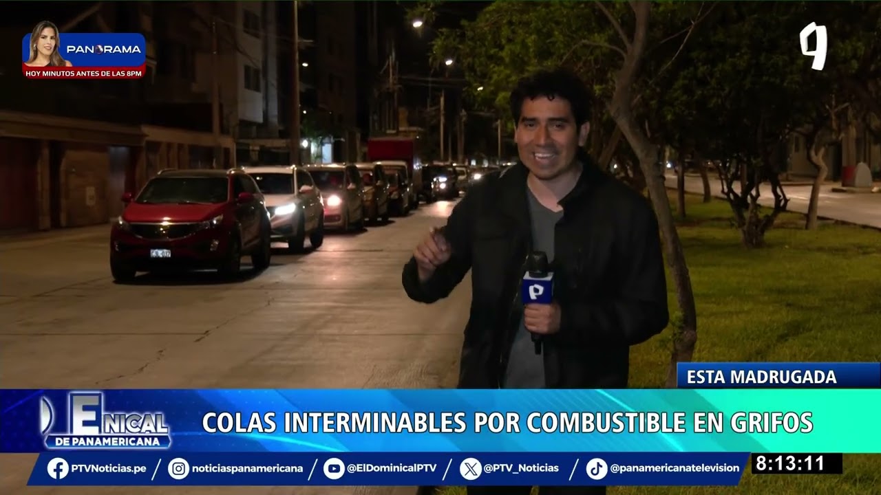 Colas interminables por combustible en los grifos