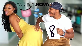 MY HUSABND RATES MY FASHION NOVA OUTFITS!