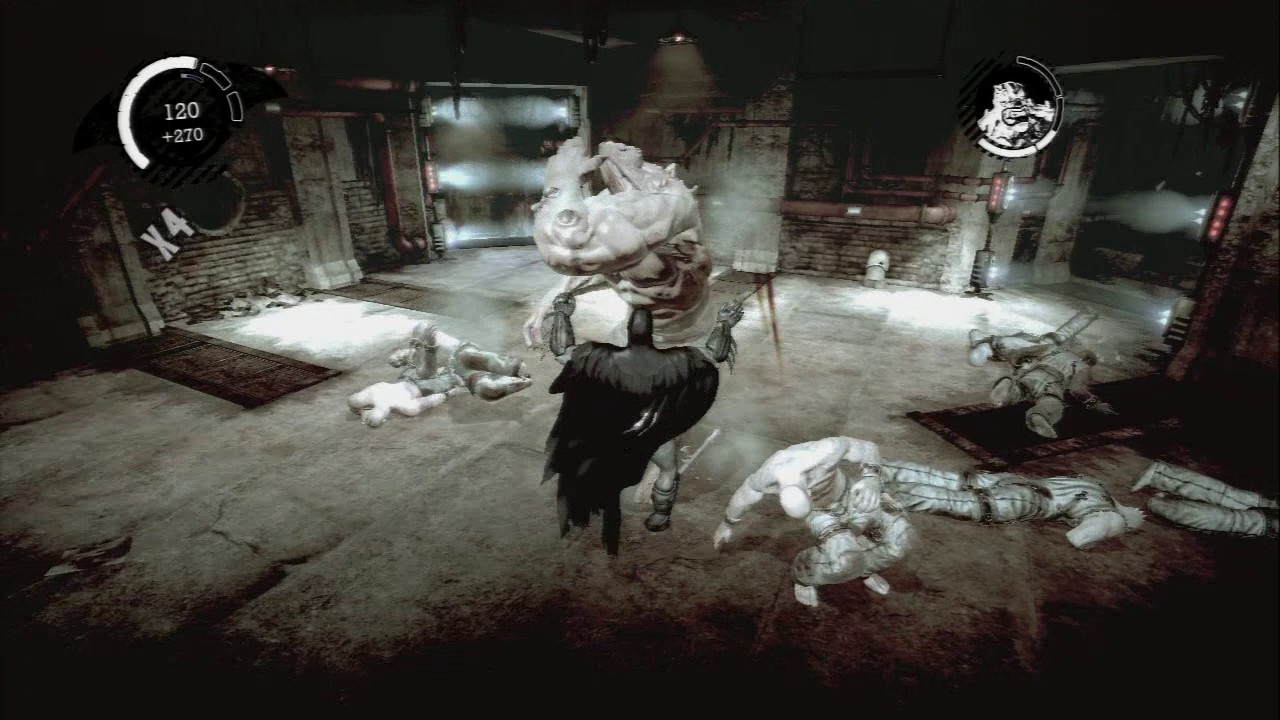 Batman Arkham Asylum Pressure Control Junction Titan Henchman Battle Hard Mode