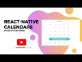 React-Native Calendar Introduction