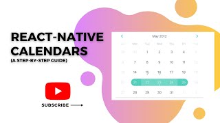 React-Native Calendar Introduction