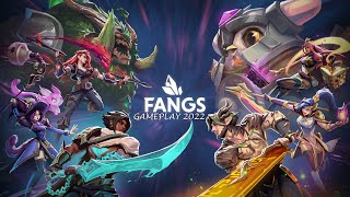 Fangs - Gameplay Video 2022 (PC) - MOBA/Arena Fighter/PVP/Battlerite/F2P - Full Match Gameplay