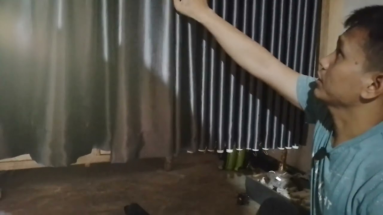 Proses penguapan gorden