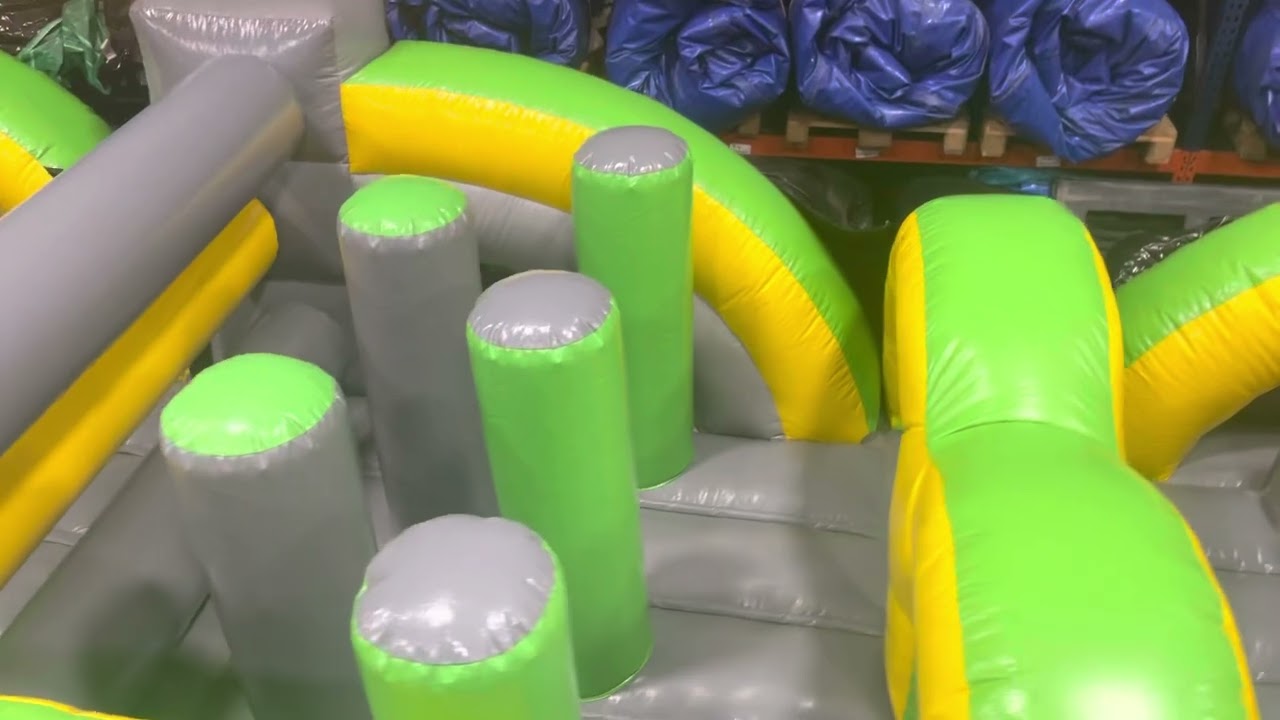 65 ft. Obstacle Course rental: 35 ft. Radical obstacle course and Radical 7 element obstacle course.