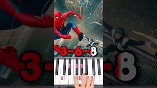 Spider-Man Theme Song - Piano Tutorial #shorts