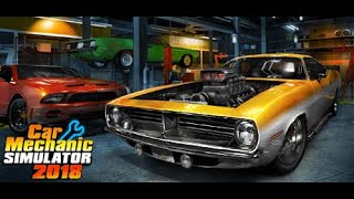 начинаю развивать карьеру механика Car Mechanic Simulator 2018