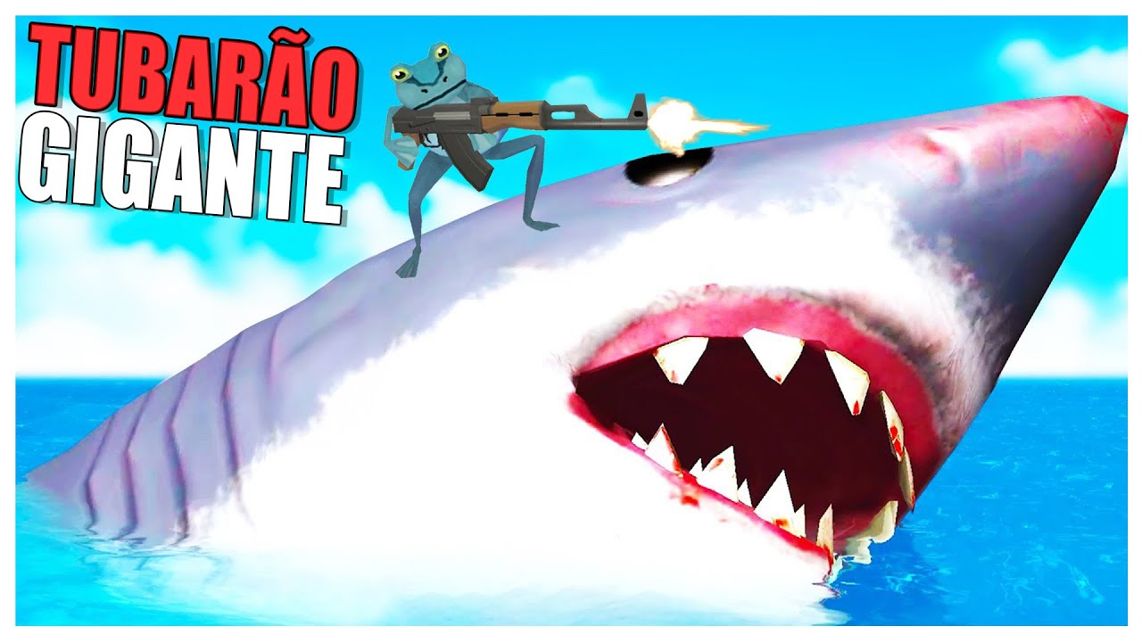 Sushi de tubarão gigante megalodon em 2024 no Amazing Frog