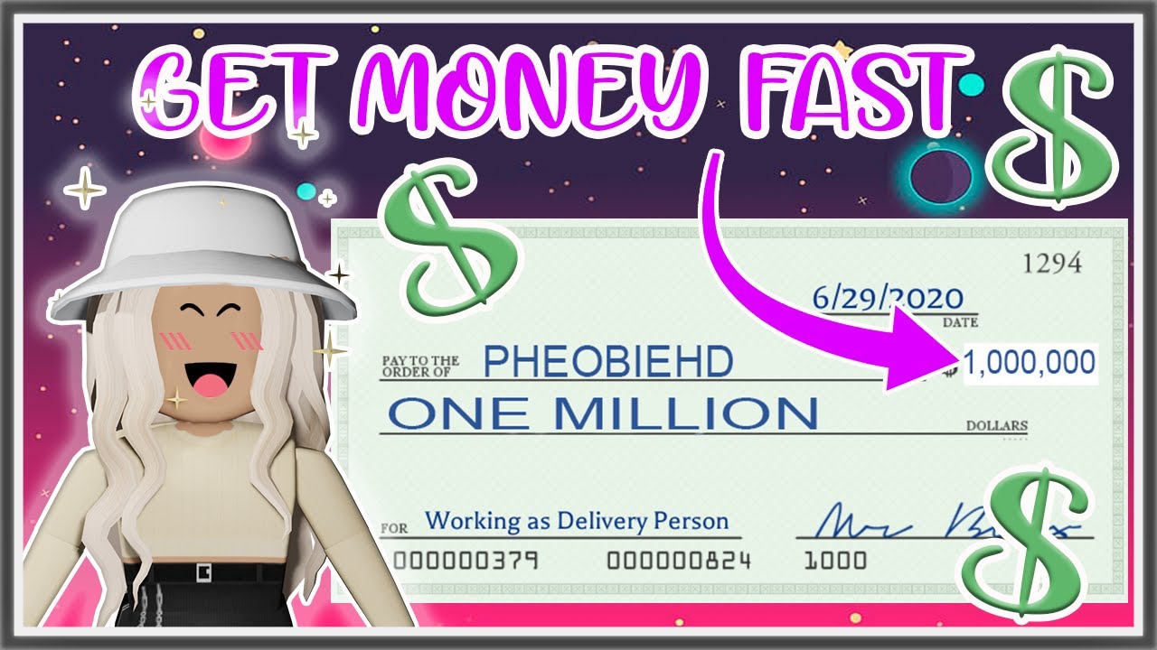 How To Get 1 MILLION Fast On Bloxburg Millionaires Club (Roblox