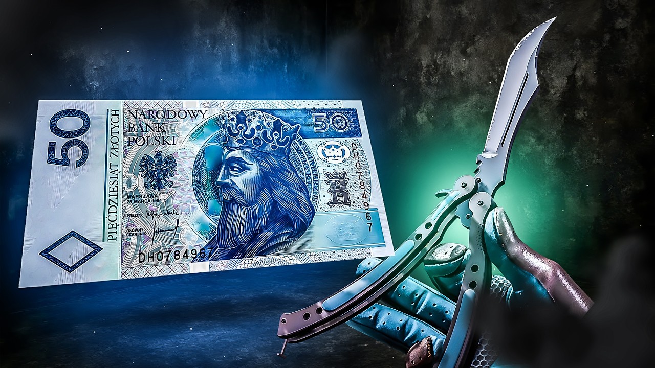 $50 to a knife CHALLENGE on skins.. did we get it?!