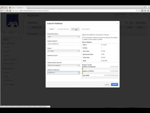 Openstack   2   Create a server v2