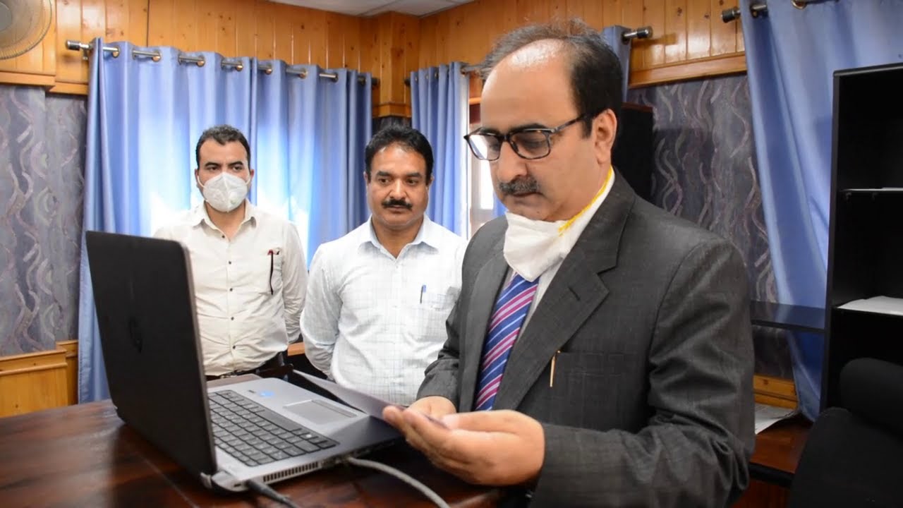 Farooq Lone Administered Oath As JKPSC Member