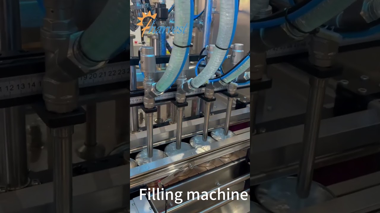 Automatic Filling Machine , Sauce, ghee , Filling Machine , Liquid product Can Filler Equipment