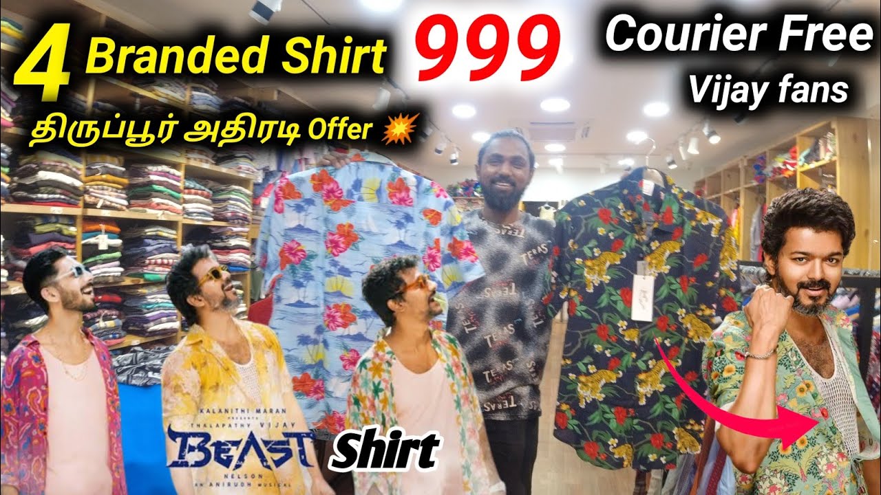 Thalapathy Beast Shirt Collections Cheapest Branded Surplus Dress