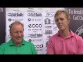 British Father Son Golf Championship Winner Interviews Graham and James Ruth