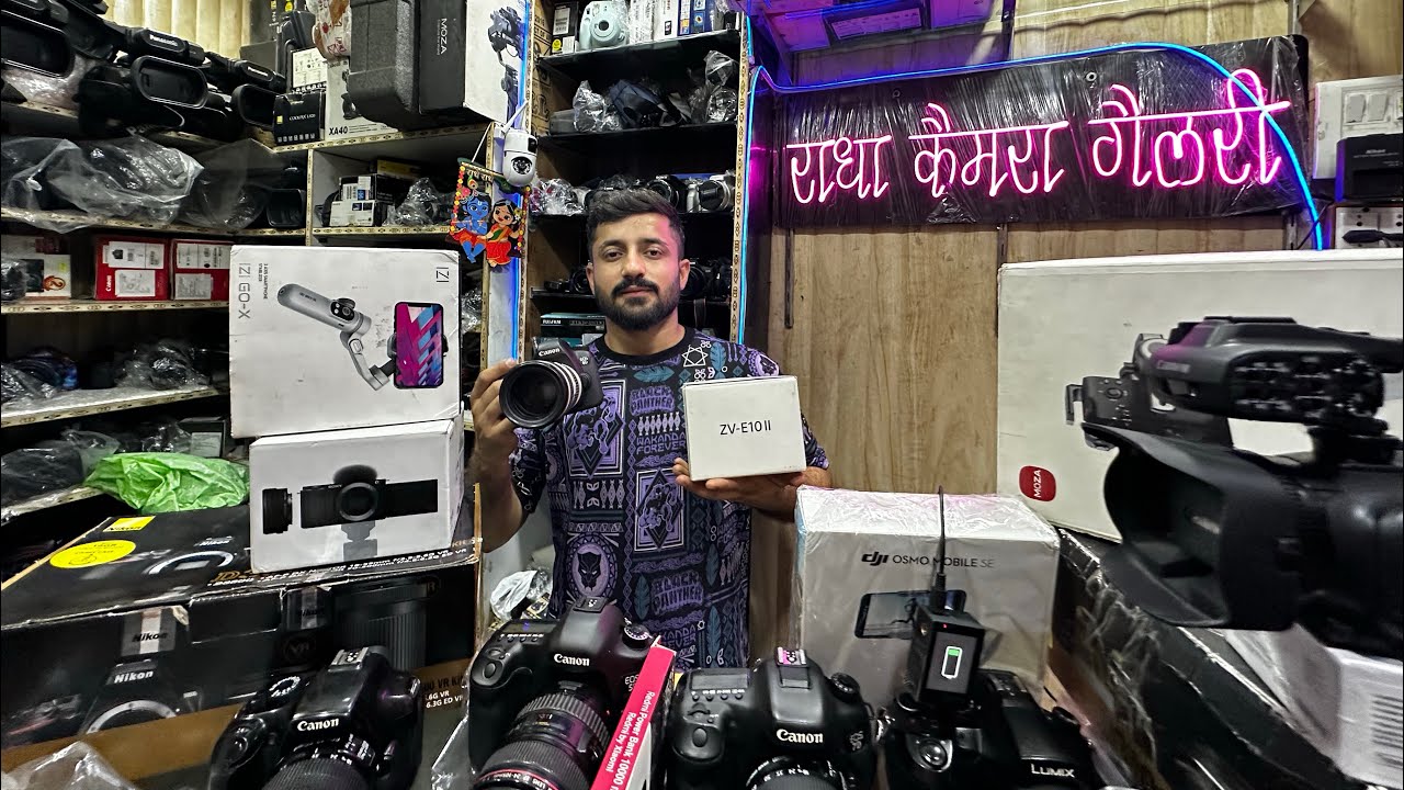Kumarjee Camera Store VIRAL CAMERA SHOP 📸 || DELHI CAMERA MARKET || ASIA NO. 1 CAMERA MARKET ...