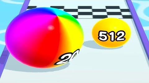 Ball Run 2048 All Levels Gameplay Android, iOS Part - 18