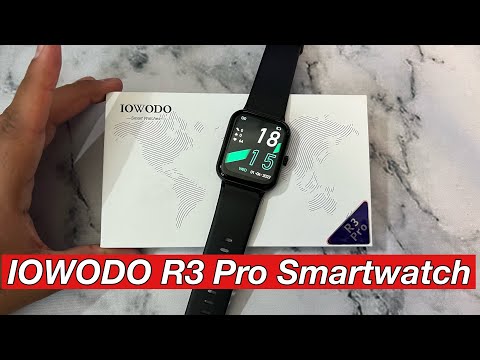 IOWODO R3 Pro Smartwatch unboxing - YouTube