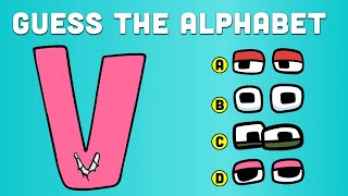 Guess that alphabet lore charter! (lowercase) - TriviaCreator