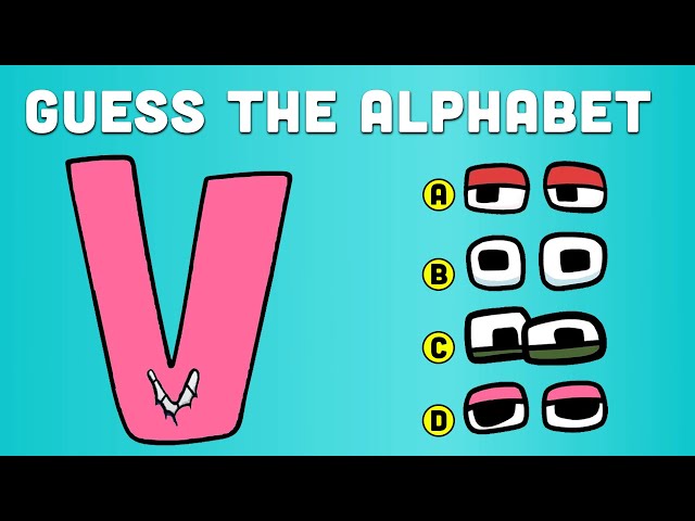 Guess that alphabet lore charter! (lowercase) - TriviaCreator