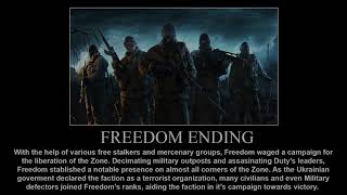 S.T.A.L.K.E.R. Factions | All Endings