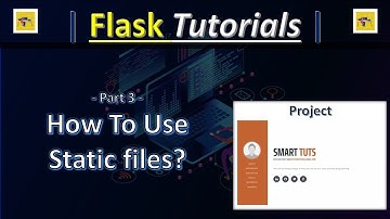 Part3 - Static files in Flask - Creating Your Portfolio Website With Flask - Flask Tutorials