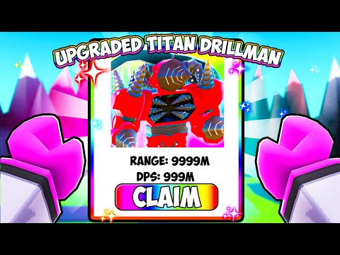I Got The ULTIMATE TITAN DRILLMAN?!