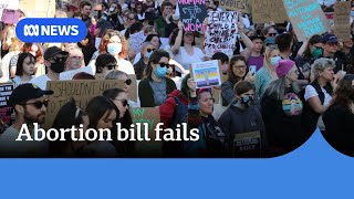 South Australia Controversial Abortion Bill Defeated In Upper House Abc News