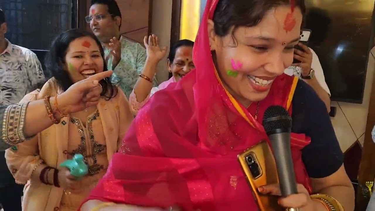 लड्डू गोपाल जी का जन्मदिन और फाग बनाया लड्डू गोपाल के साथbhakti bhajan Riya