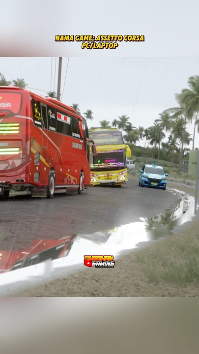 Detik-detik bus kuning dan bus merah adu kekuatan 🫣 #bus #basuri #shorts