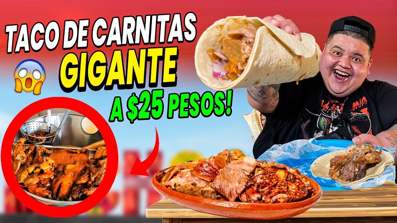 Visite las FAMOSAS CARNITAS eI pitufo! 😱 ASÍ FUE mi primer día en MORELIA 😍 - Tremendo Baby Face