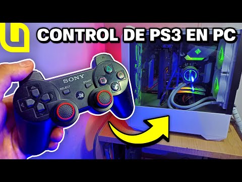 ¿CÓMO CONECTAR el MANDO de PS3 a tu PC GAMER? 🤔 Bluetooth y Cable