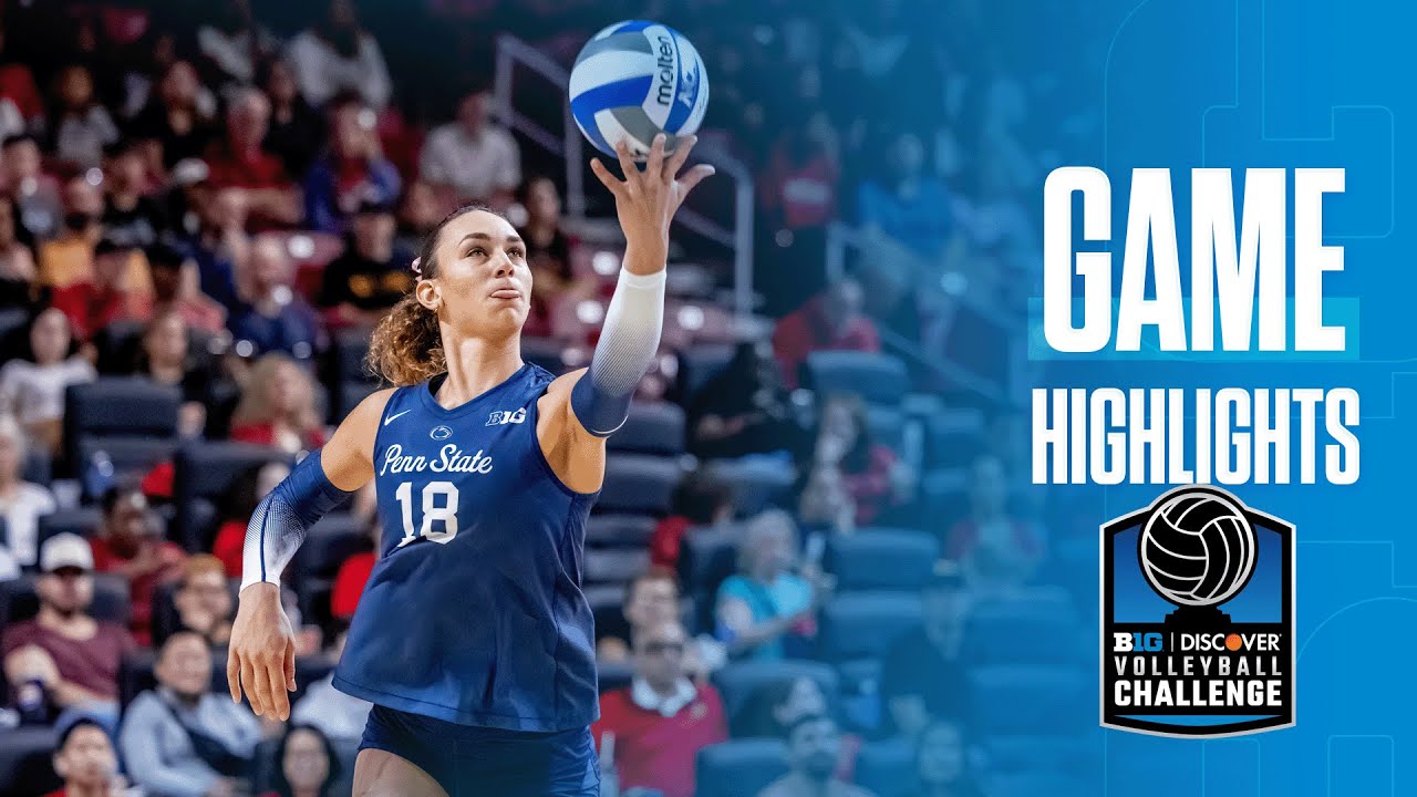Rutgers at Penn State | Highlights | Big Ten Volleyball | 10/24/2025
