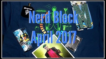UNBOXING: Nerd Block Classic April 2017 | Lori L.