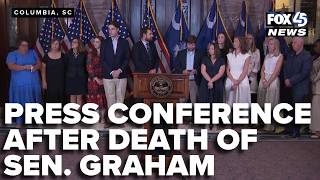 FULL | Gov. McMaster appoints Lindsey Graham's sister Darline as his interim successor