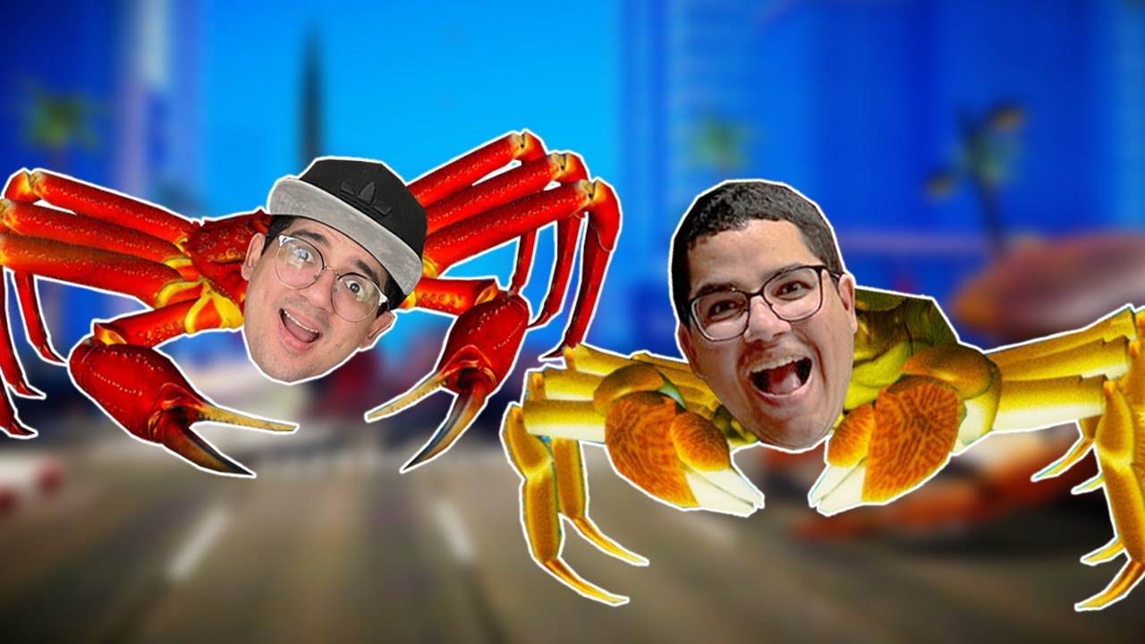 BATALHA DE CARANGUEJOS GIGANTES NA CIDADE!!! (FIGHT CRAB)