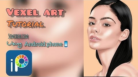 🦋How to make VEXEL ART using your android phone📱✨ || tutorial || beginner