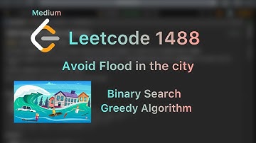 Avoid Flood in The City - Leetcode 1488 - Java