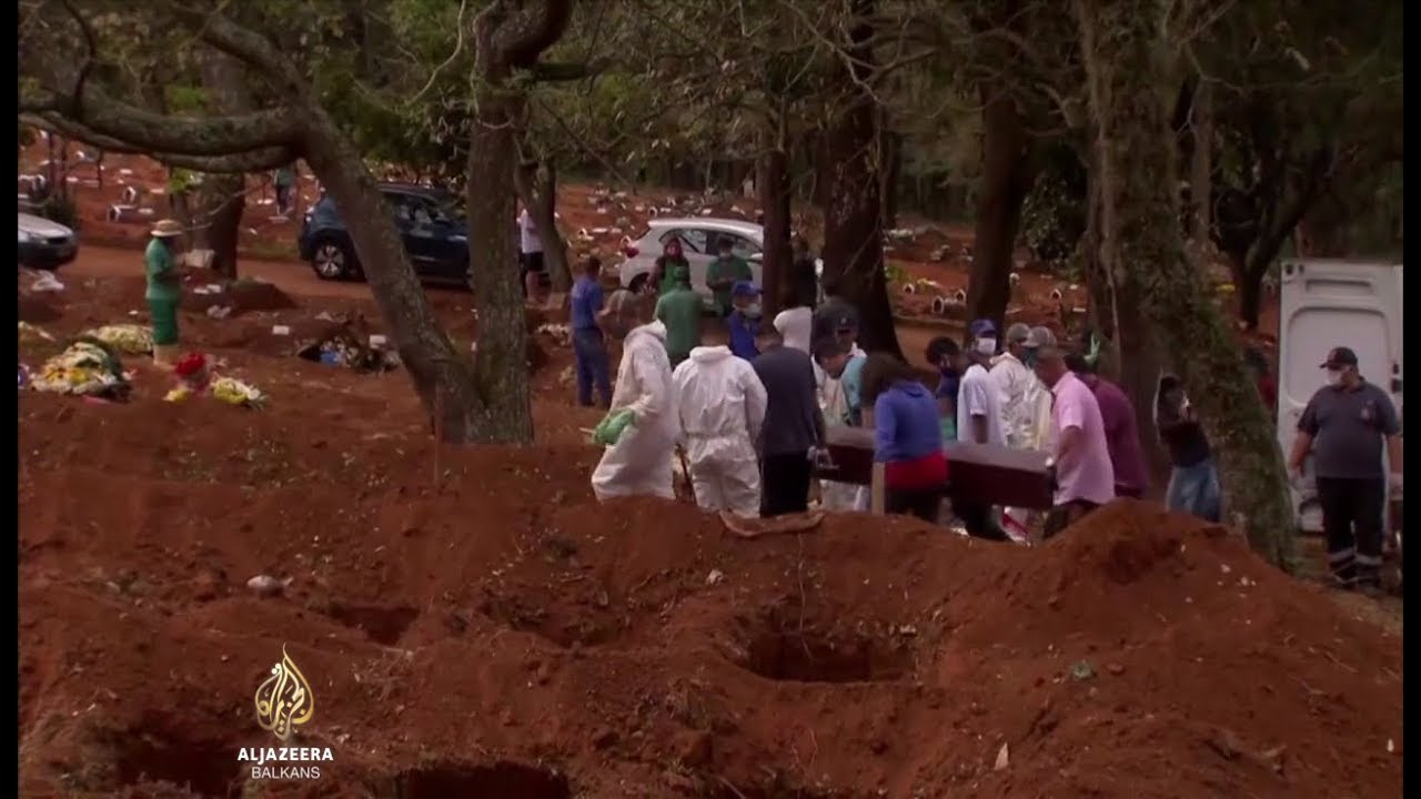 يتزايد عدد المصابين في البرازيل